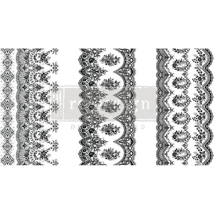 Vintage Wallpaper II - Redesign with Prima Transfer