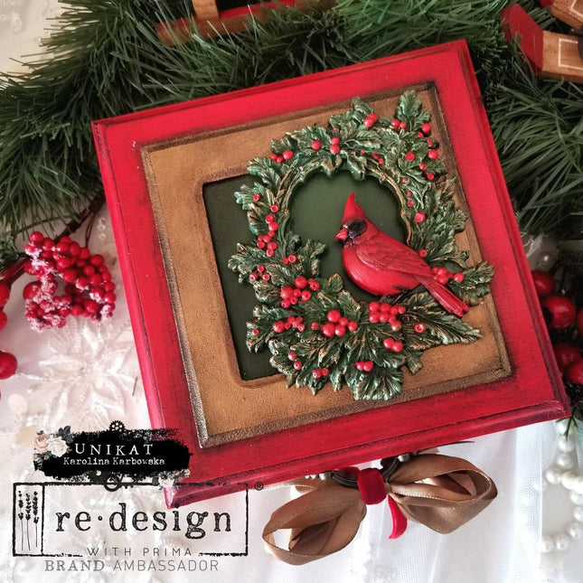 Redesign with Prima – Decor Moulds® - Cardinal Cheer