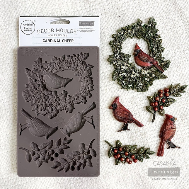 Redesign with Prima – Decor Moulds® - Cardinal Cheer