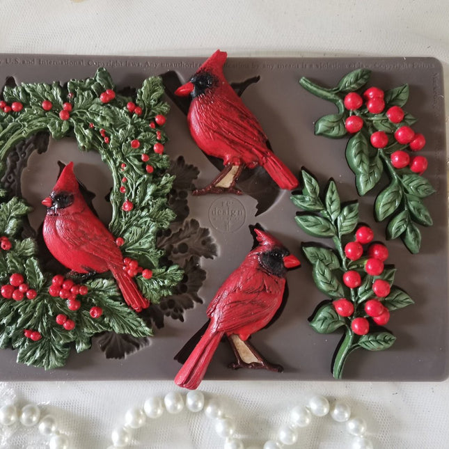 Redesign with Prima – Decor Moulds® - Cardinal Cheer