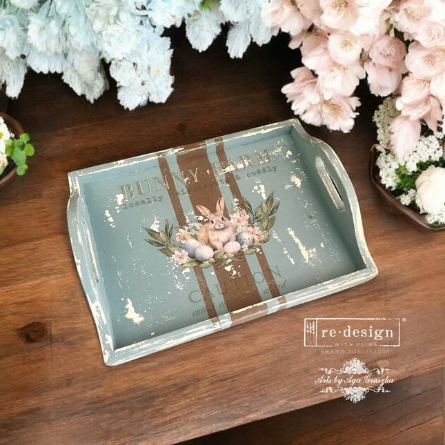 Blossom Bunnies - Redesign A4 Transfer