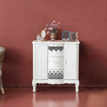 Vintage Wallpaper II - Redesign with Prima Transfer