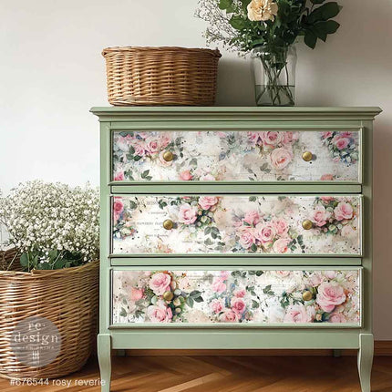 Rosy Reverie Decoupage Papier