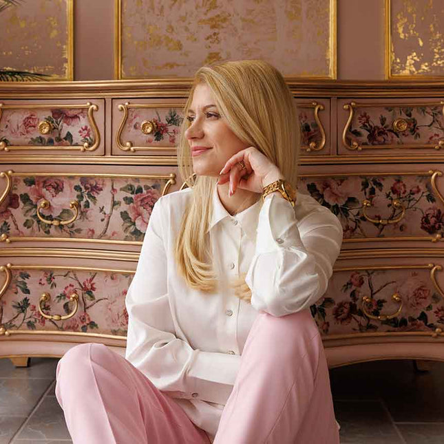 Timeless Blooms Decoupage Papier