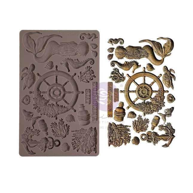 Silikonform Meerjungfrau