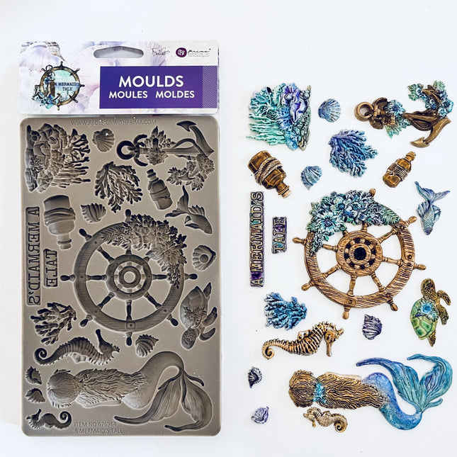 Silikonform Meerjungfrau