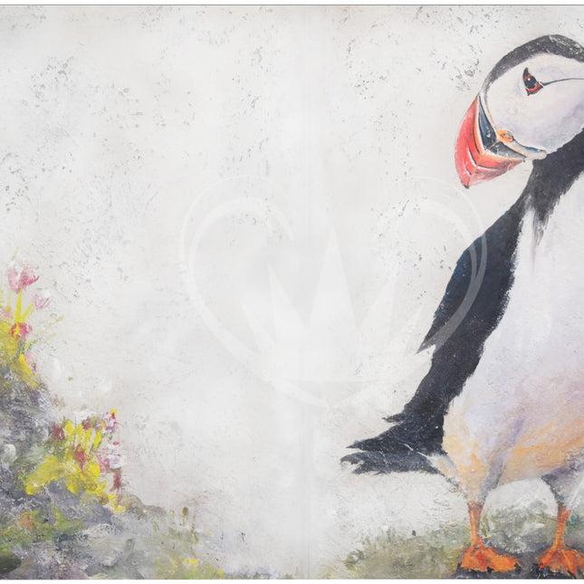 Decoupage Papier The Puffin mit Pinguin
