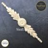 WoodUbend 6021 Floral Pediment 4,5 x 26,5