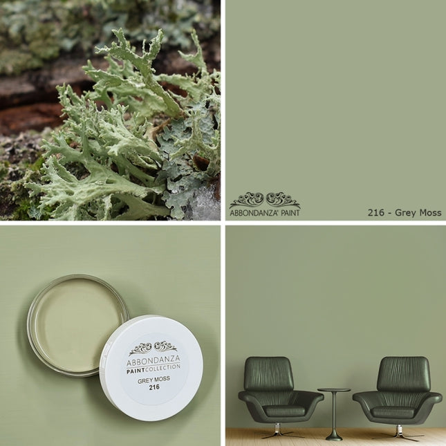 Abbondanza Kreidefarbe 216 Grey Moss