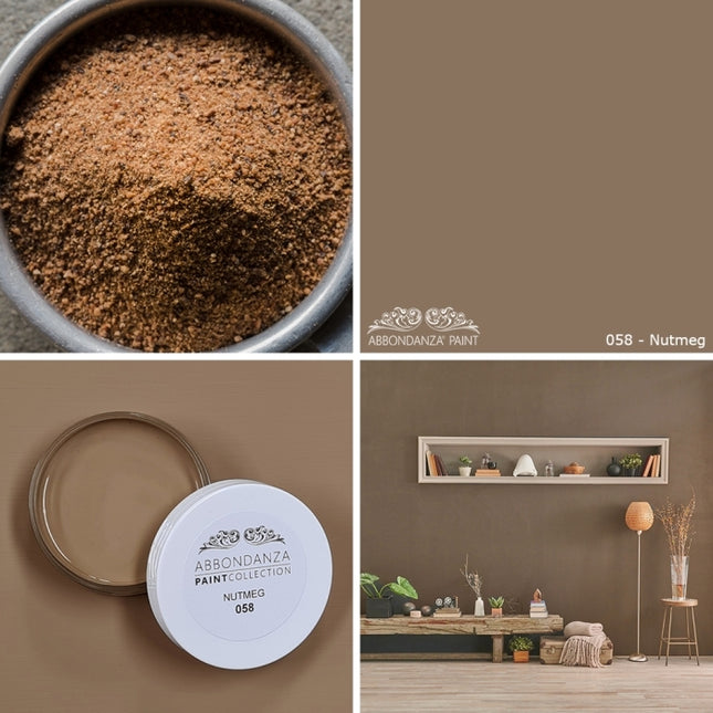 Farbmuster und Inspirationen Abbondanza Nutmeg 058