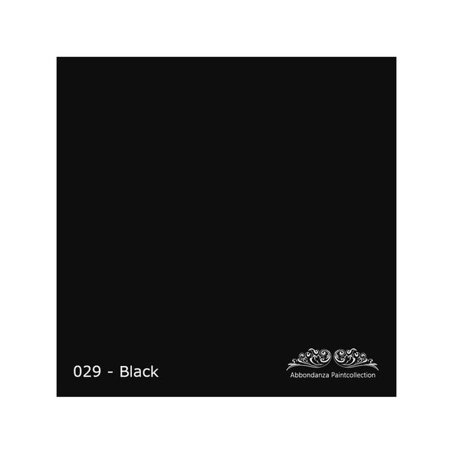 Abbondanza Kreidefarbe 029 Black