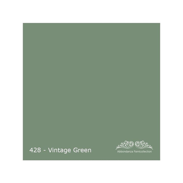 Farbmuster für Abbondanza Farbe Vintage Green Nr. 428