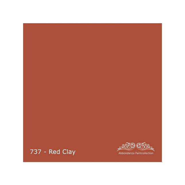 Farbbeispiel für Abbondanza Farbe Red Clay Nr. 737