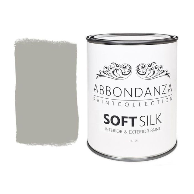 Dose und Farbmuster Abbondanza Castle Grey 046
