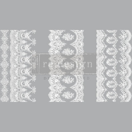 Vintage Wallpaper - Redesign with Prima Transfer