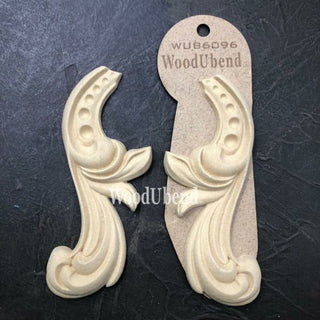 WoodUbend 6096 - Decorative Scrolls 14,5 x 11,5 cm