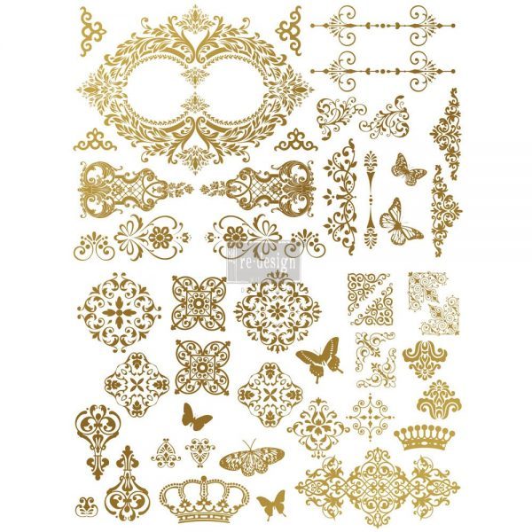 Gilded Baroque Scrollwork -  Redesign
