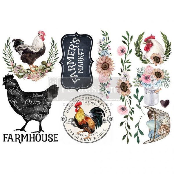 Morning Farmhouse - re.design Transfer