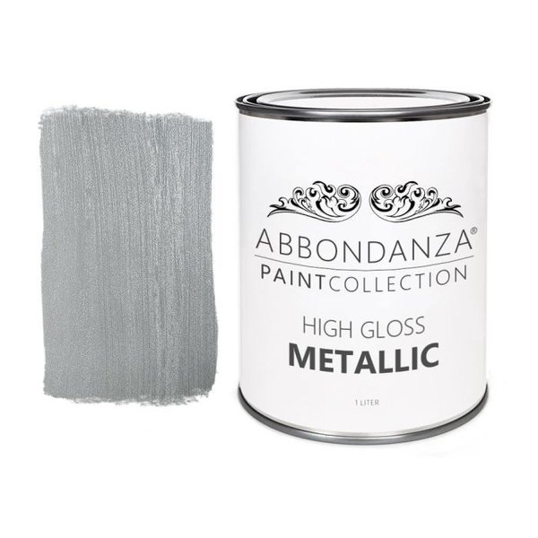 Abbondanza High Gloss Metallic Silber